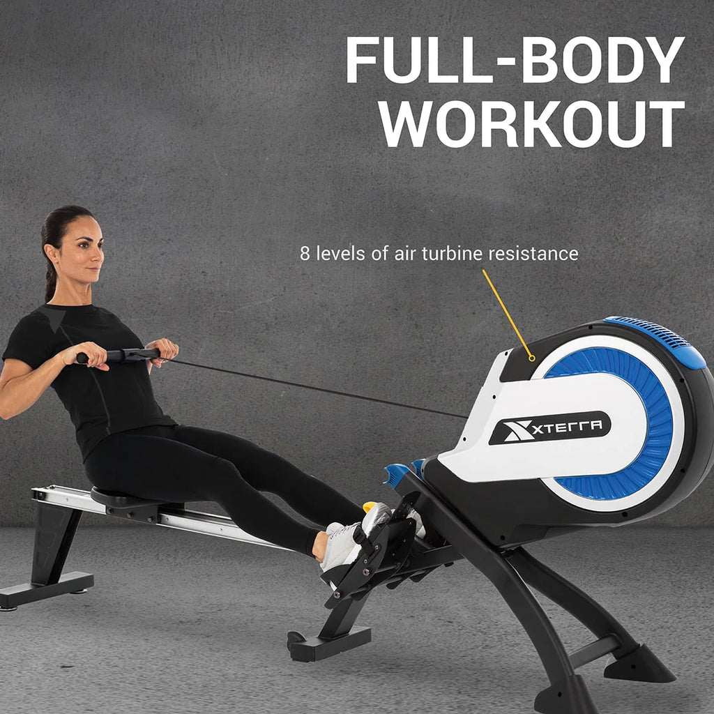 Air Turbine Rower with 8 Resistance Levels Y1784