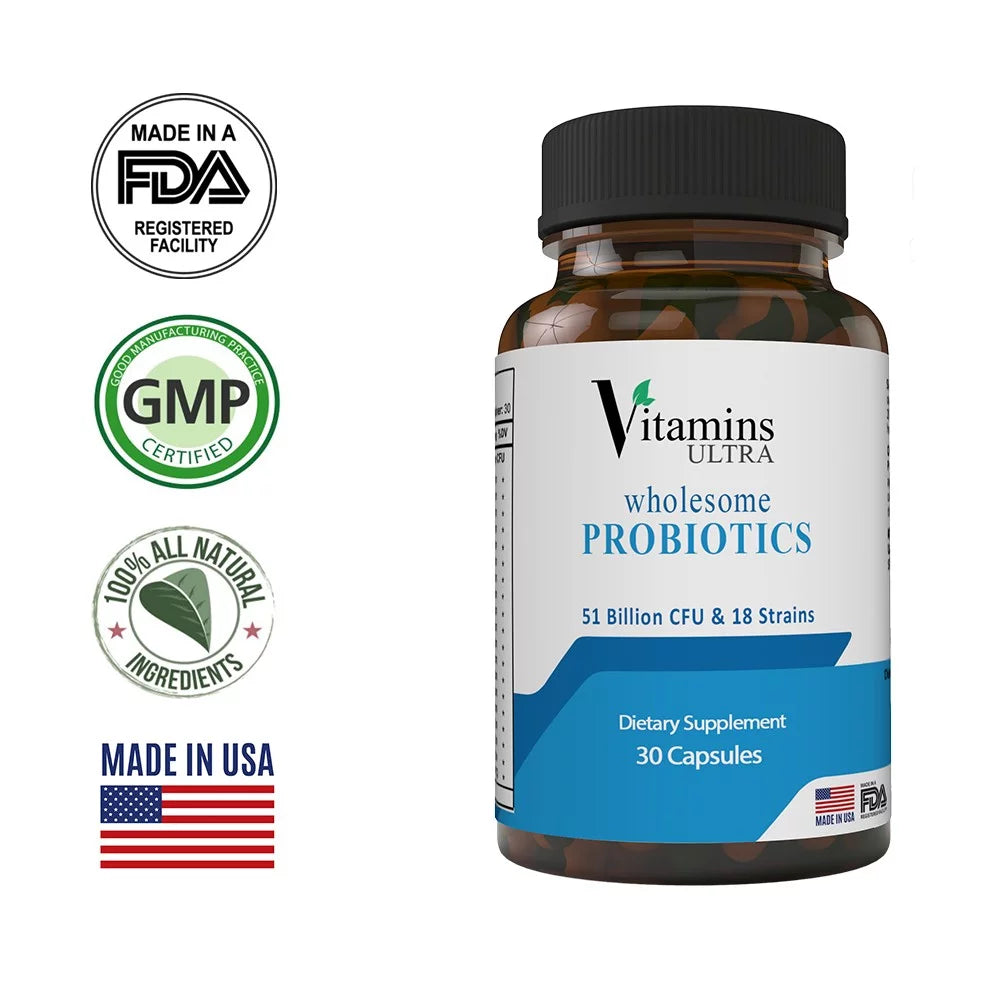 Probiotics 51 Billion CFU 18 Strains W904769