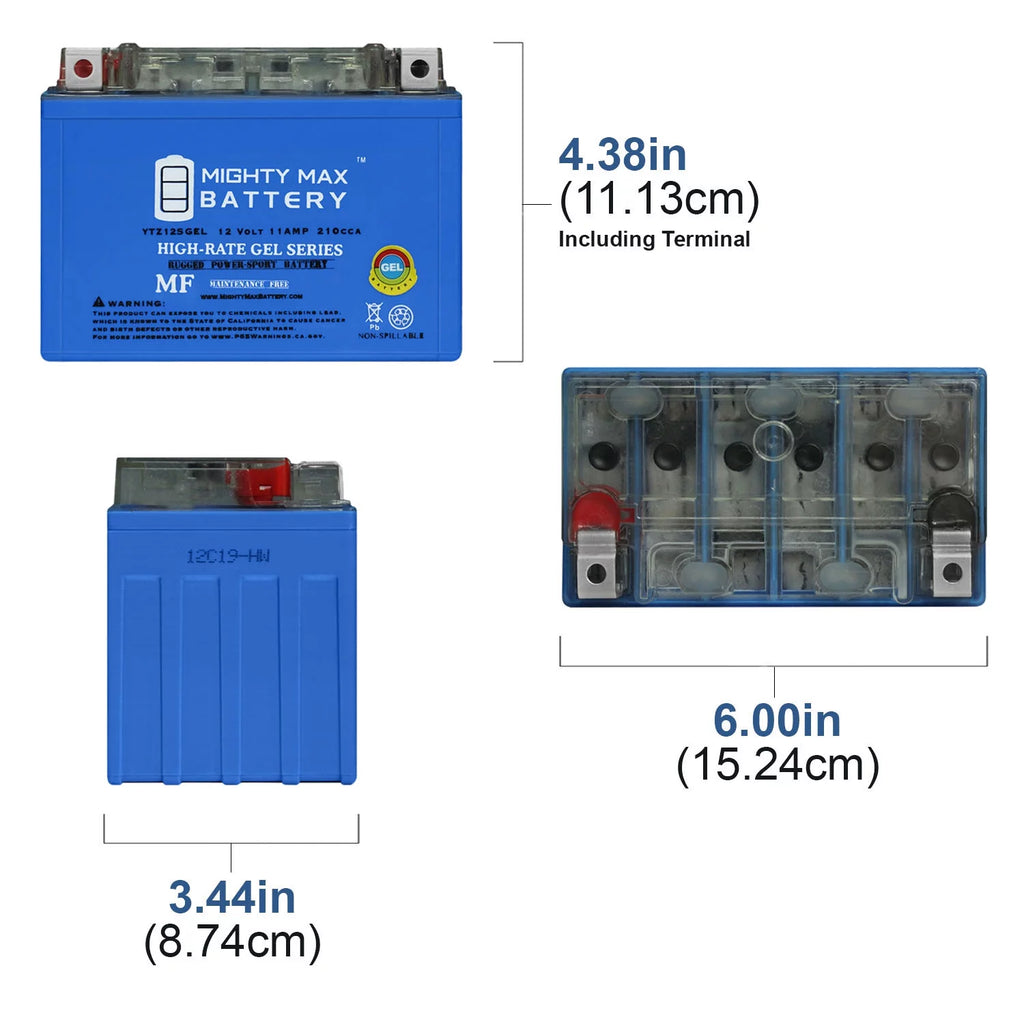 12V 11Ah GEL Replacement Battery 2 Pack G824982