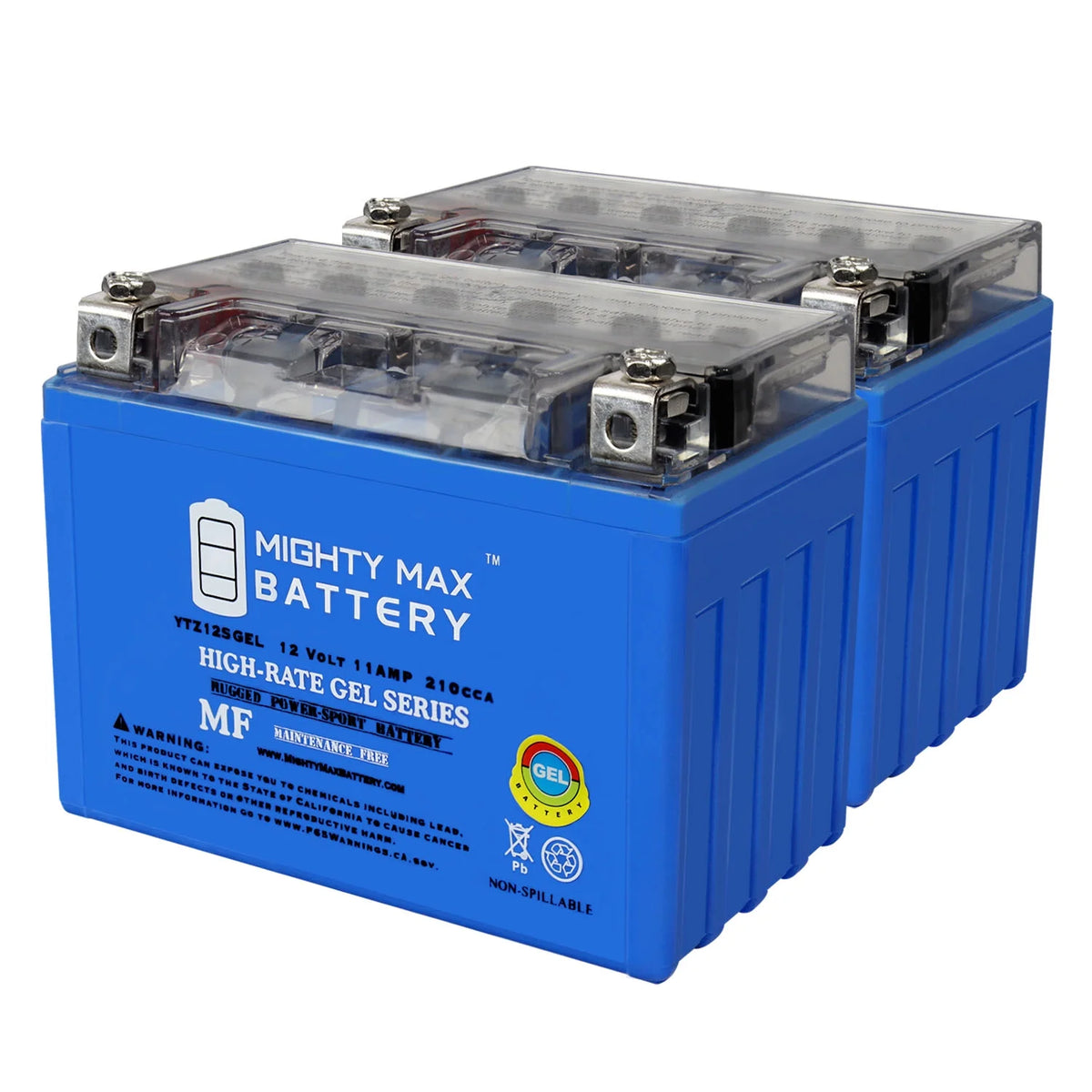 12V 11Ah GEL Replacement Battery 2 Pack G824982