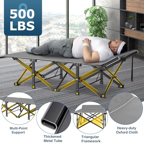 Camping Cot with Mattress Z623