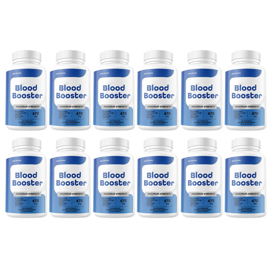 Blood Booster Capsules 12 Bottles A396
