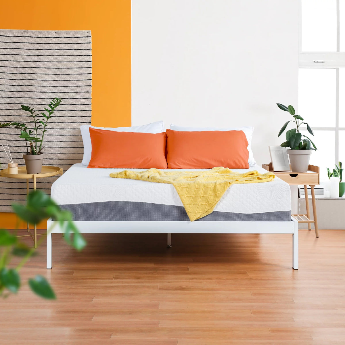 10 Inch Gel Memory Foam Mattress Medium Firm Full Size B8134