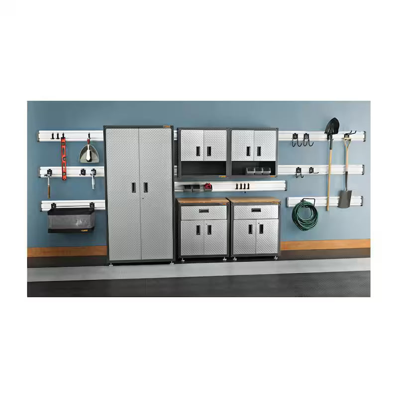 Steel Freestanding Garage Cabinet 36 in. W x 72 in. H x 18 in. D I537550