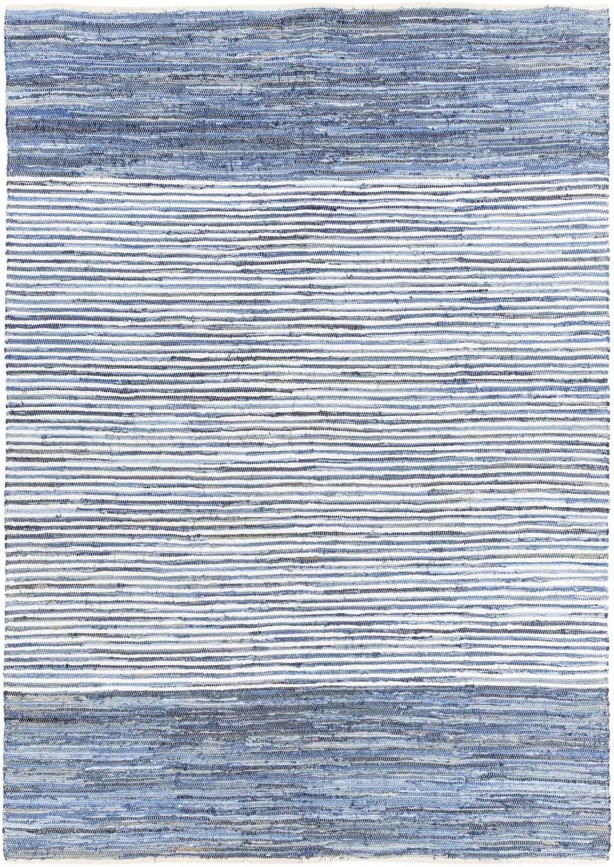 Bright Blue 10x14 Area Rug E988872