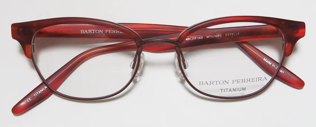 Cat Eye Full-Rim Titanium Eyeglasses P115