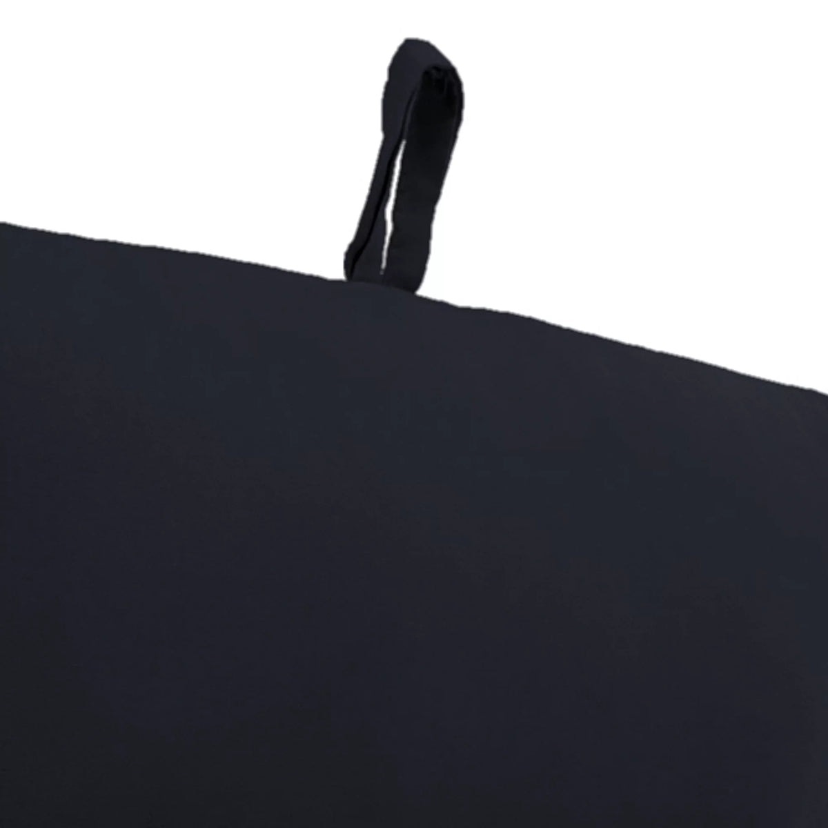Navy Rectangular Outdoor Chair Cushion with Ties D415278