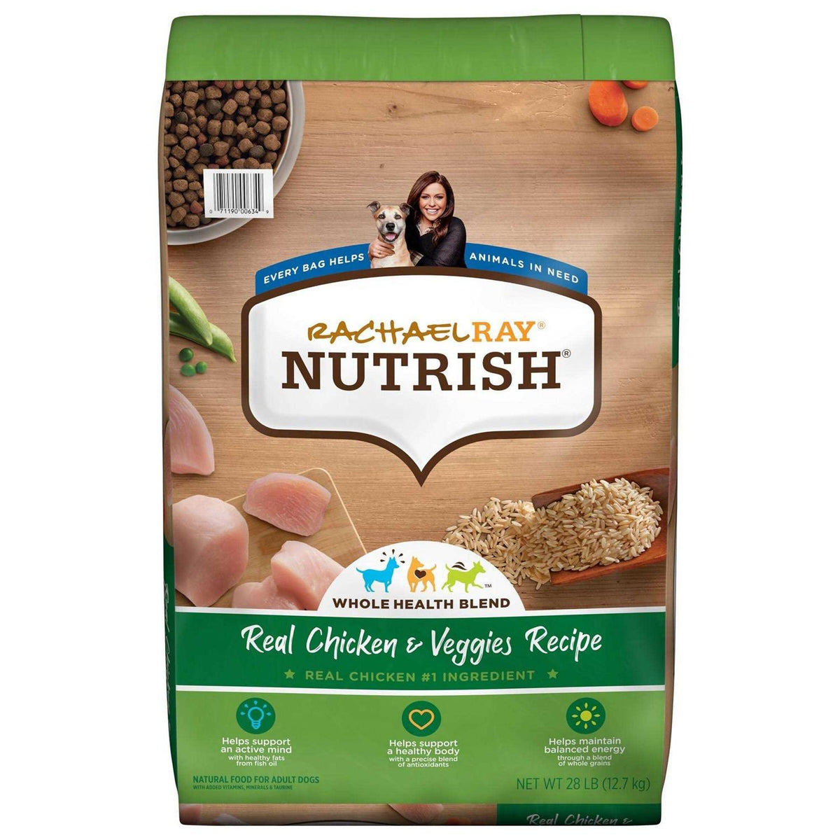 Dry Dog Food Real Chicken & Veggies Recipe K714073
