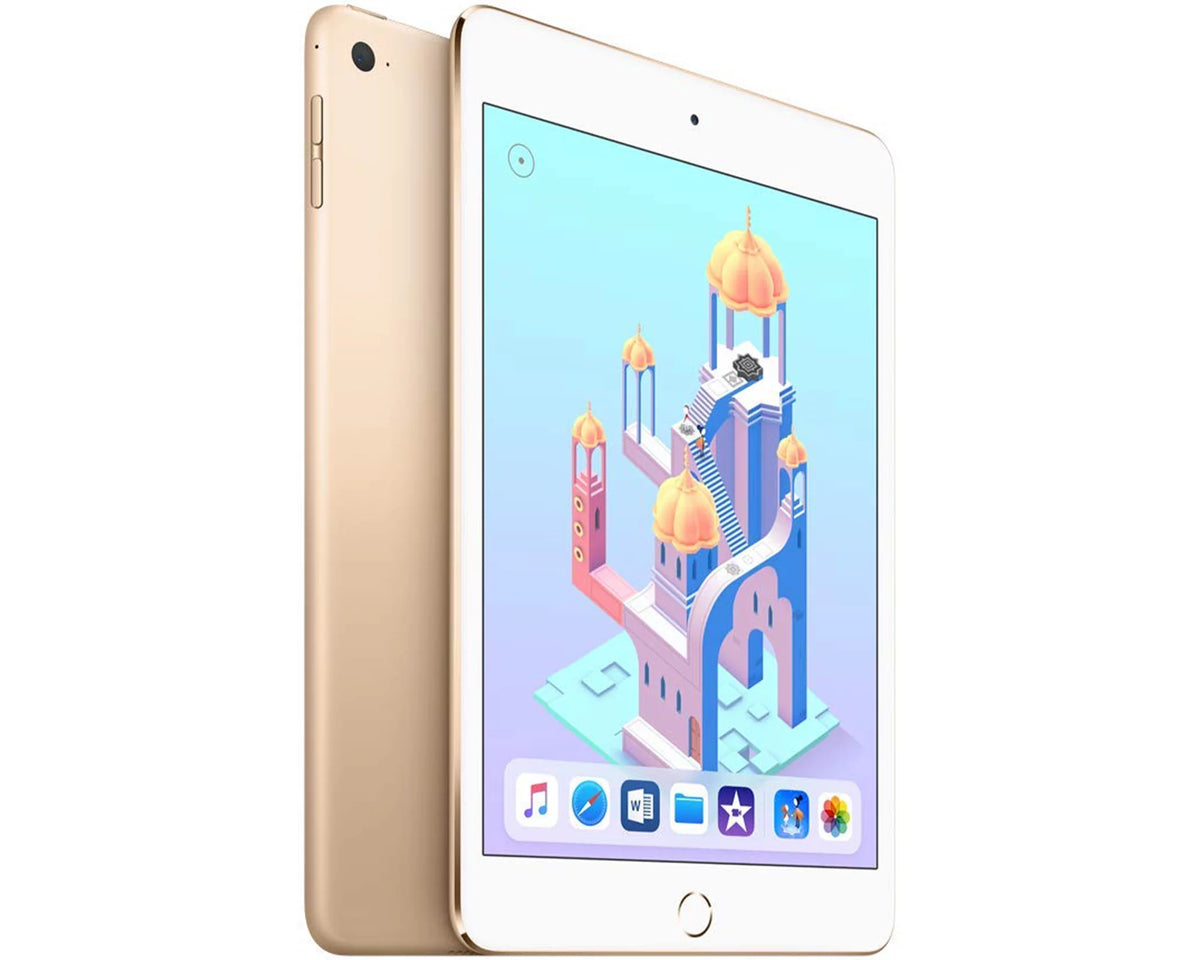 Restored Apple iPad Mini 4 7.9-inch Retina 64GB Wi-Fi Bundle (Refurbished) P7092