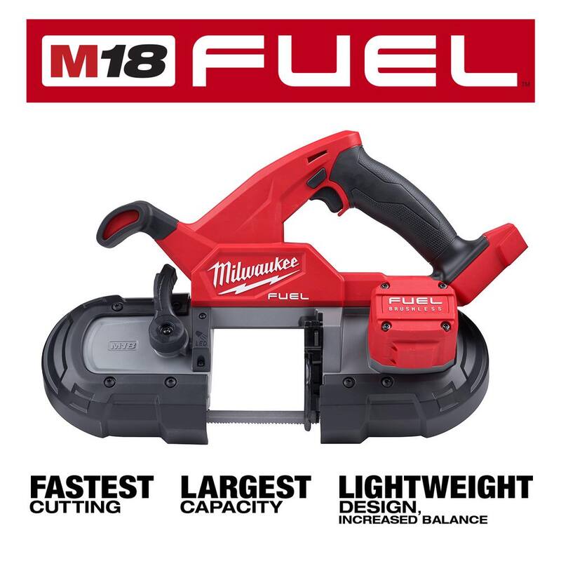 18V Lithium-Ion Brushless Cordless Rotary Hammer with Bandsaw (2-Tool) N473251