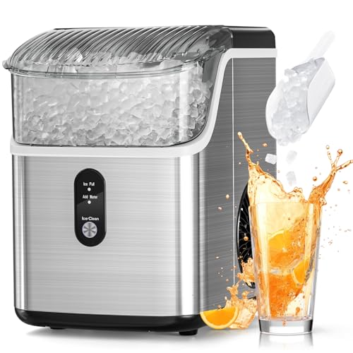 Countertop Nugget Ice Maker with Chewable Pellet Ice U66461
