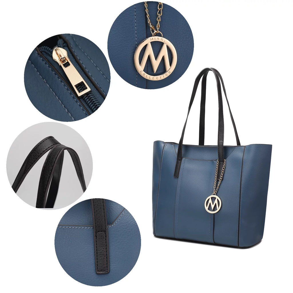 Light Weight Tote Handbag with Wallet F8267