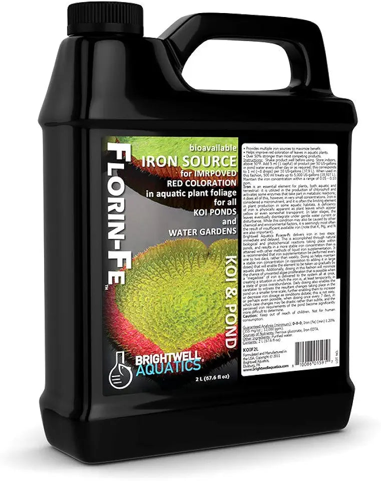 2 Liter Iron Supplement for Pond Aquatic Plants V836057