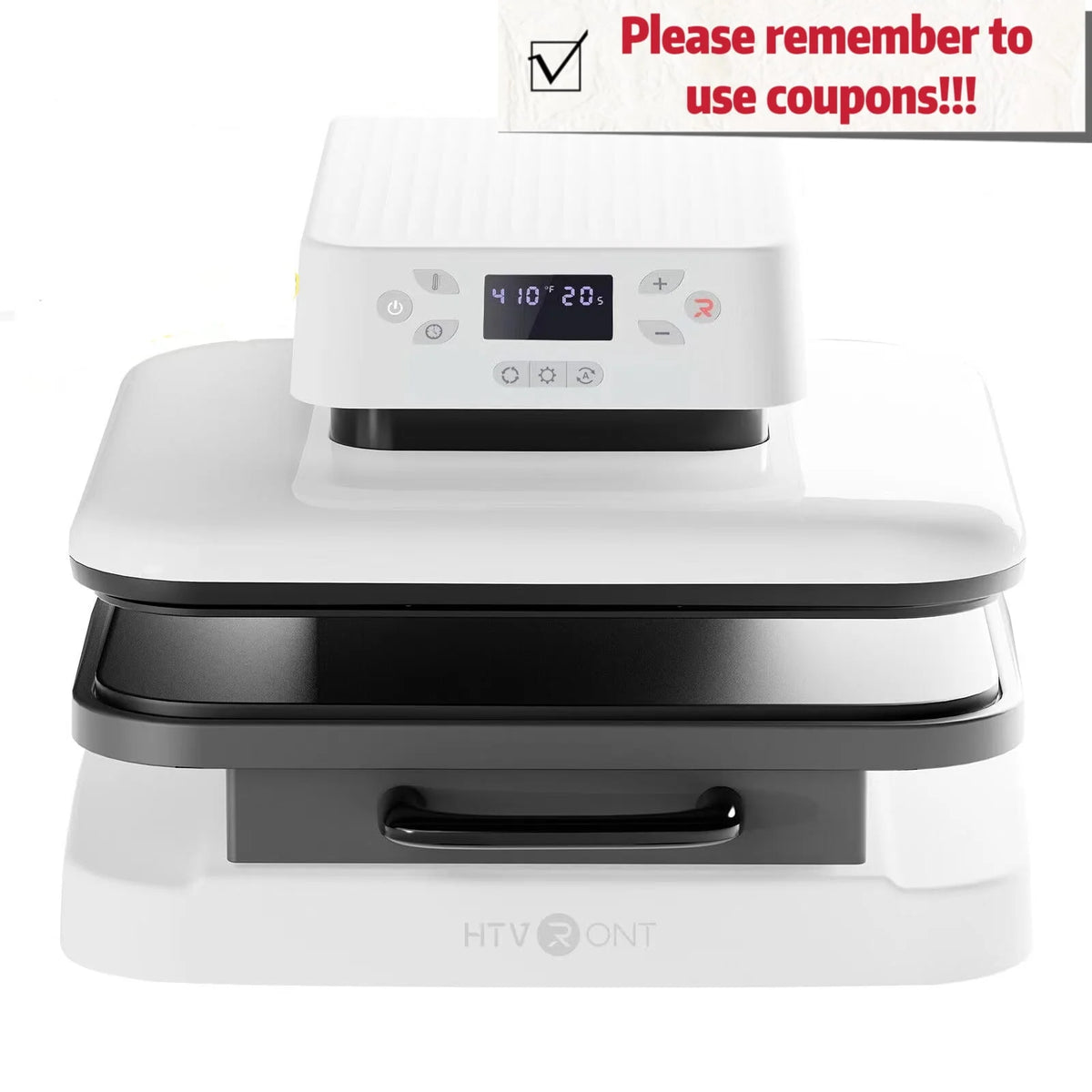 1500W 15x15 White Auto Heat Press Machine A7364