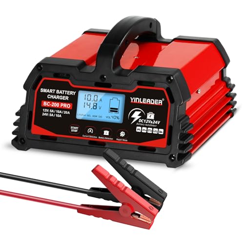 40A 12V/24V Lead Acid LiFePO4 Battery Charger L155