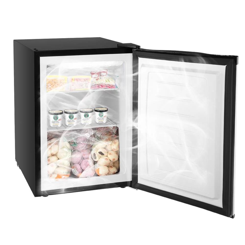 2.1 Cu.ft Upright Freezer Stainless Steel Single Door C771