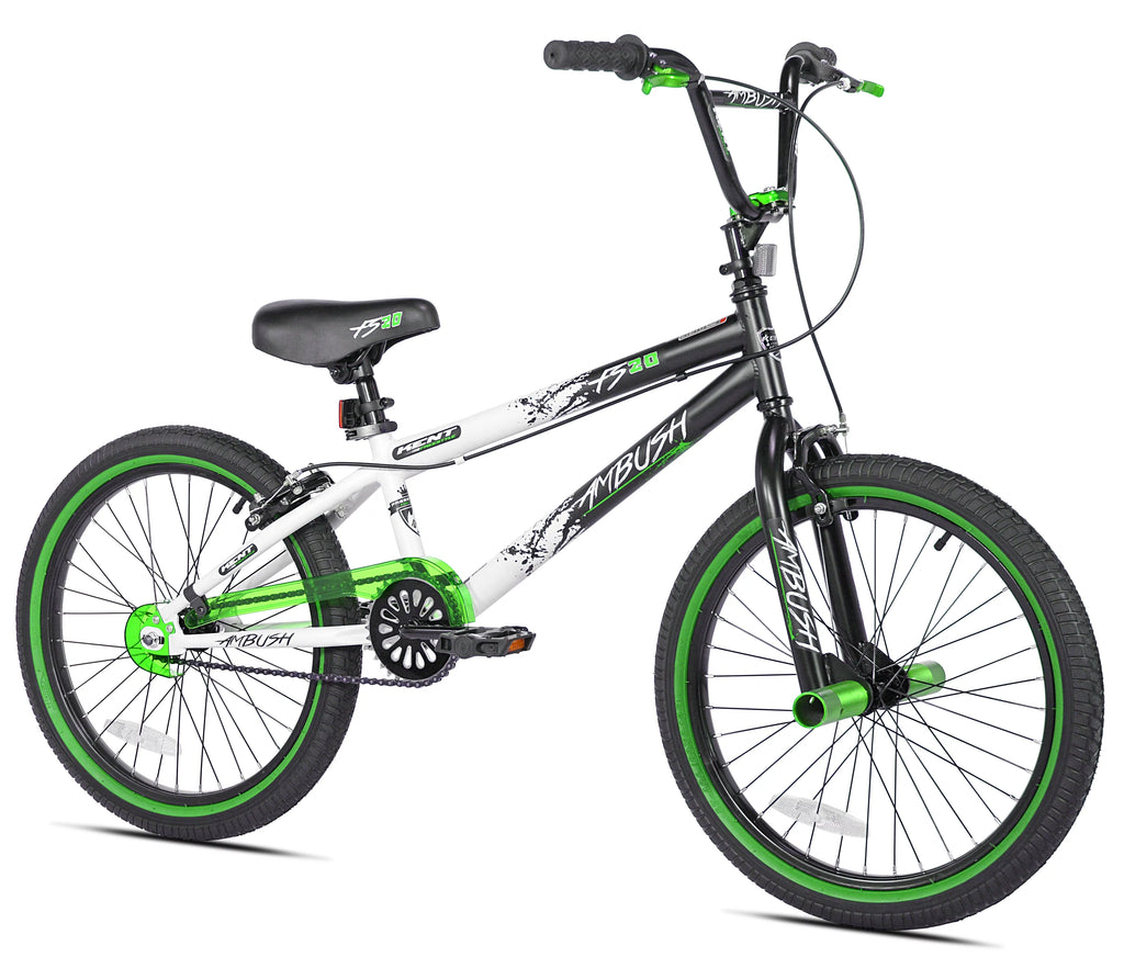 20 In. Black and White BMX Bike J109216