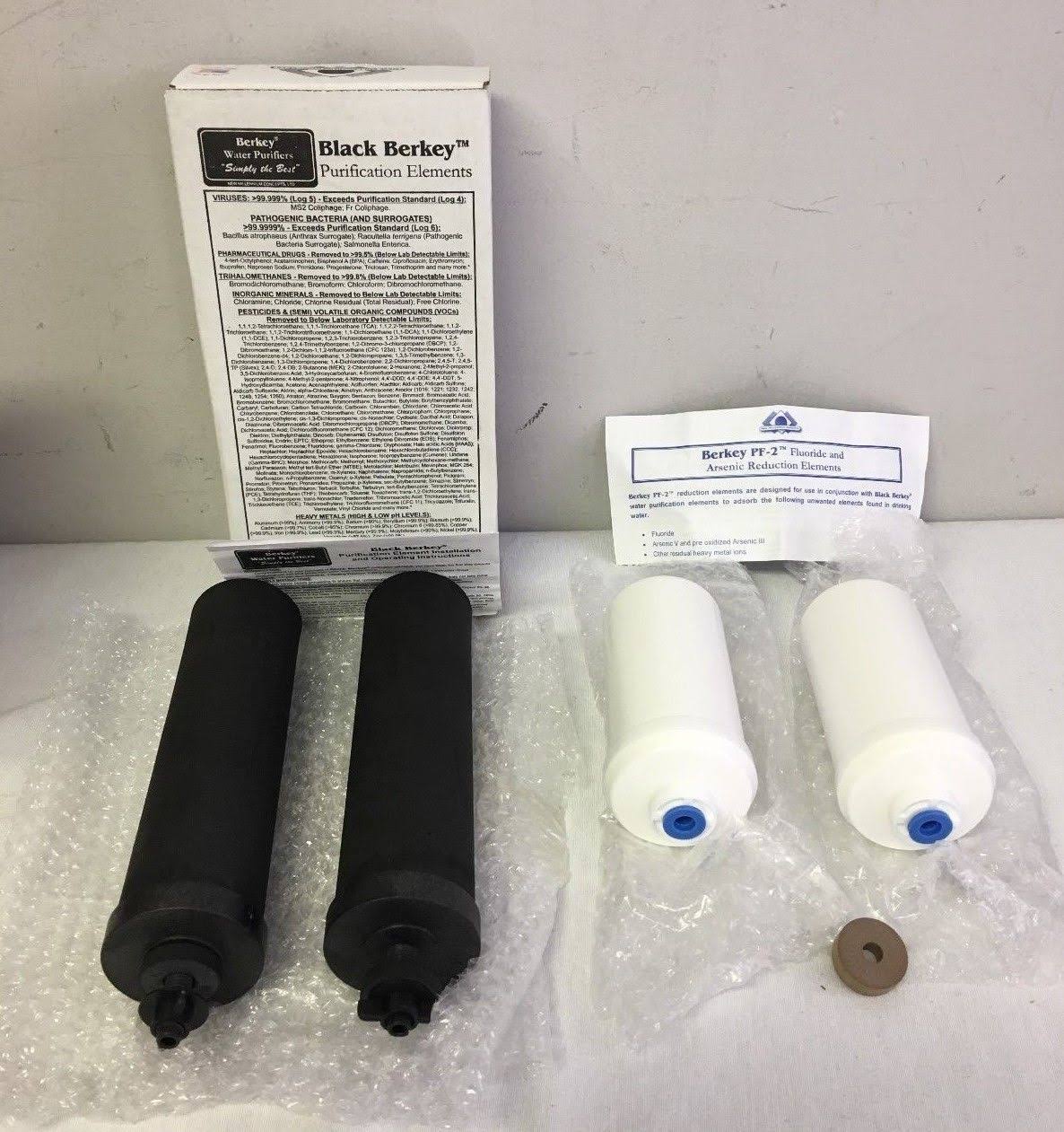 Black Replacement Filters and Fluoride Filters Combo Pack S377