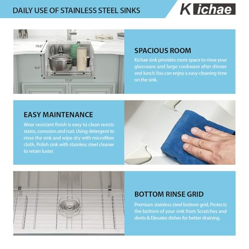 24 Inch Black Stainless Steel Undermount Utility Sink Q514