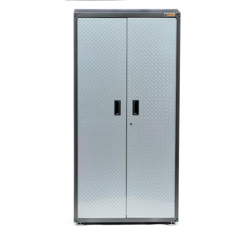 Steel Freestanding Garage Cabinet 36 in. W x 72 in. H x 18 in. D I537550