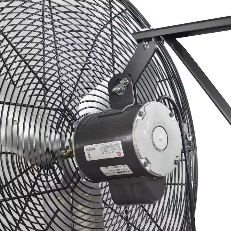 Black Wall Mounted Fan V293446