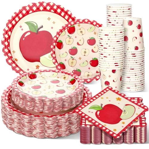 250 Pcs Fall Disposable Tableware Set Serves 50 X938315