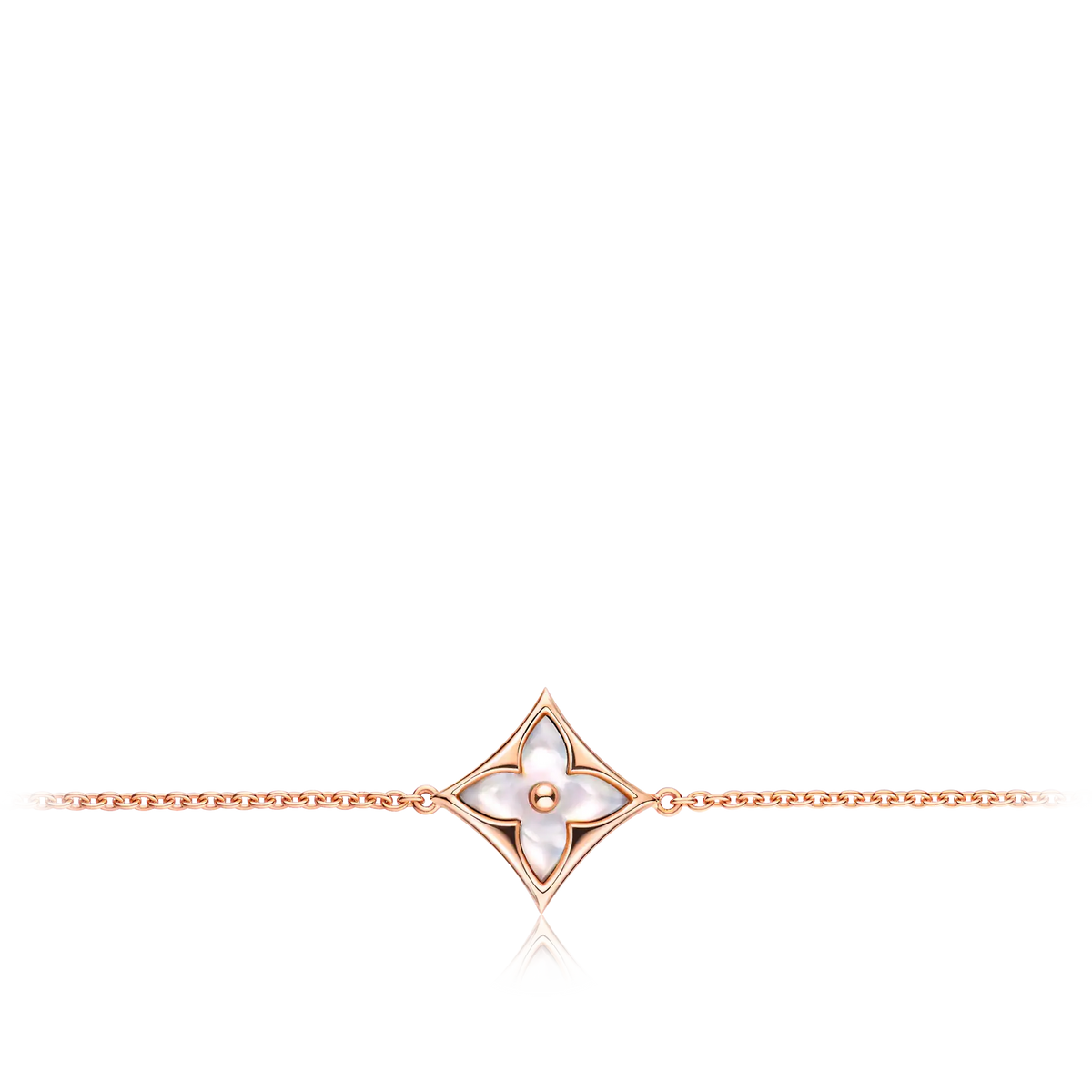 Rose Gold and White Mother-of-Pearl Bracelet T216996