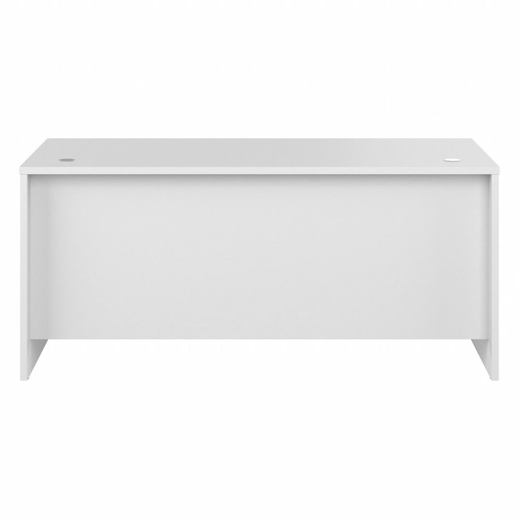 White Engineered Wood Office Desk W223