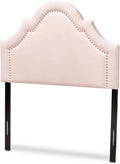 Light Velvet Upholstered Headboard G108895
