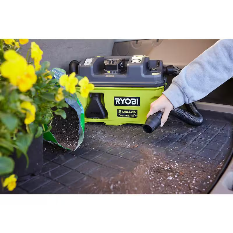 18V Cordless 3 Gal. Wet/Dry Vacuum G901