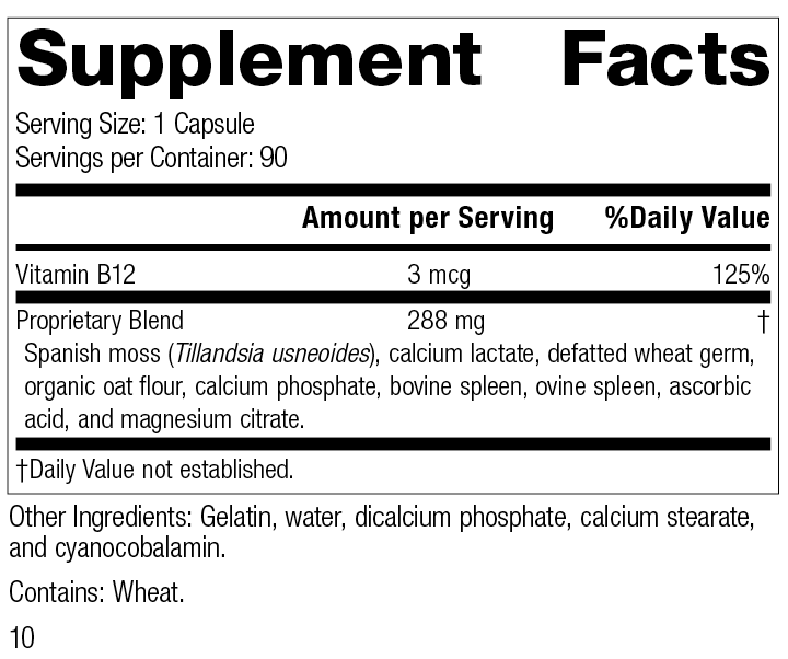 B12 90 Capsules A284