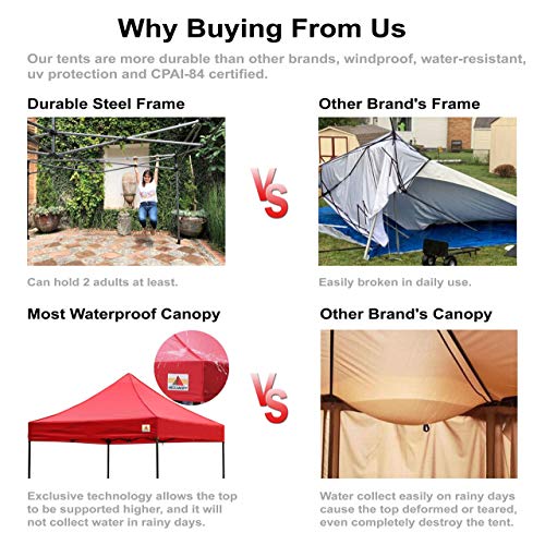 Patio Pop Up Canopy Tent F6873