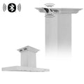 48 in. Island Mount Stainless Steel Range Hood with Bluetooth Speakers J8434