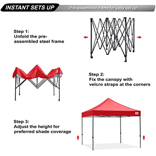 Patio Pop Up Canopy Tent F6873