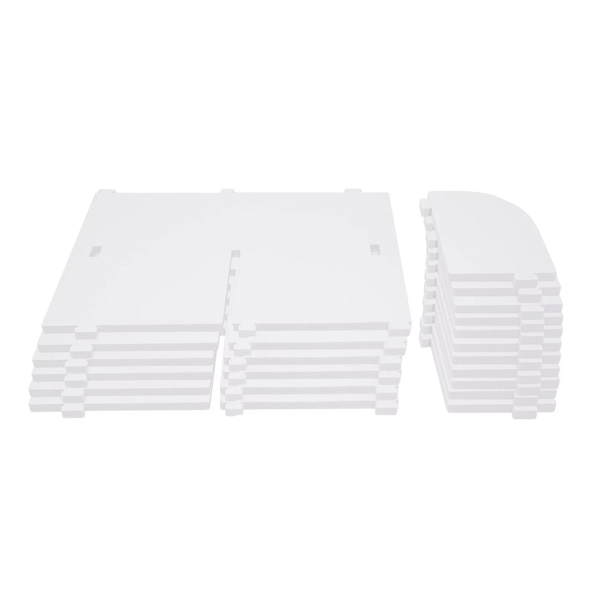 3-Tier 360° Rotating White Bookshelf R21252