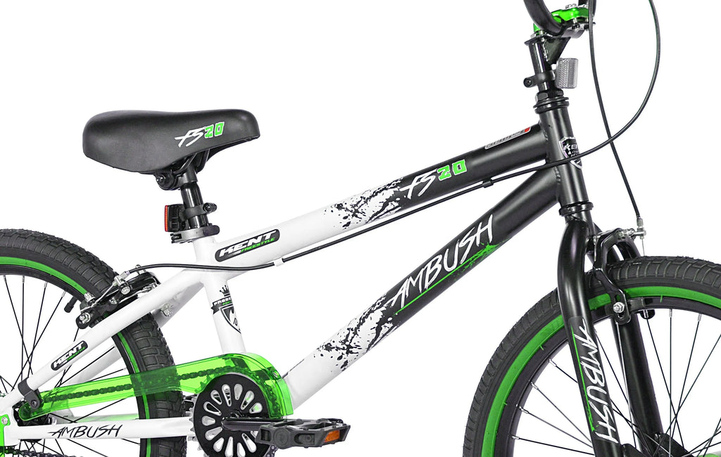 20 In. Black and White BMX Bike J109216