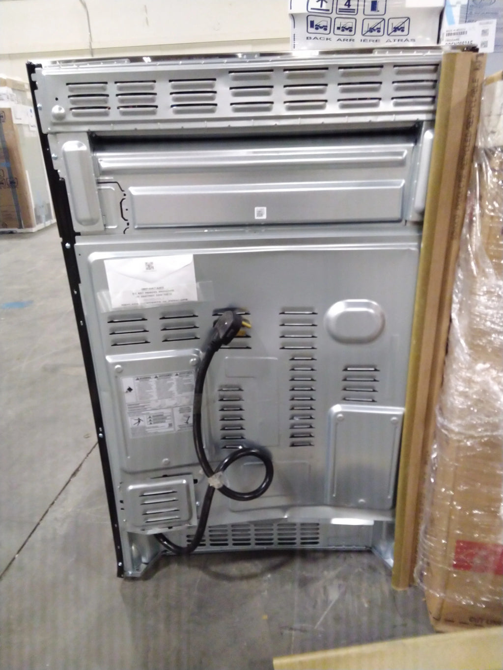 30 In. 6.3 Cu. Ft. Stainless Steel Electric Range T159