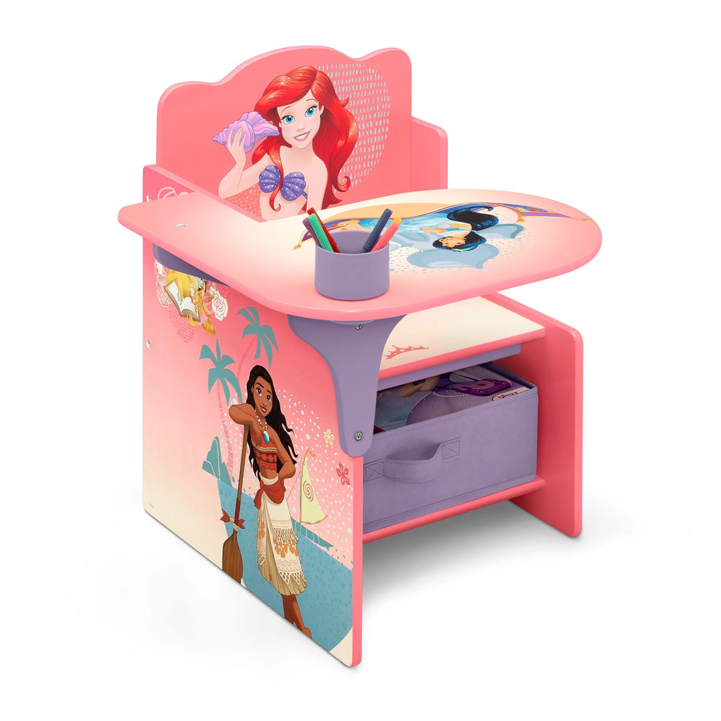 Princess Chair Desk with Storage Bin W91811