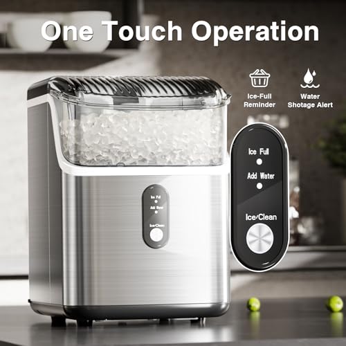 Countertop Nugget Ice Maker with Chewable Pellet Ice U66461