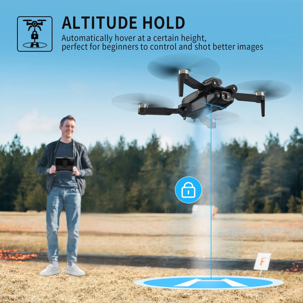 4K Camera Drone with Brushless Motor and Carrying Case G142