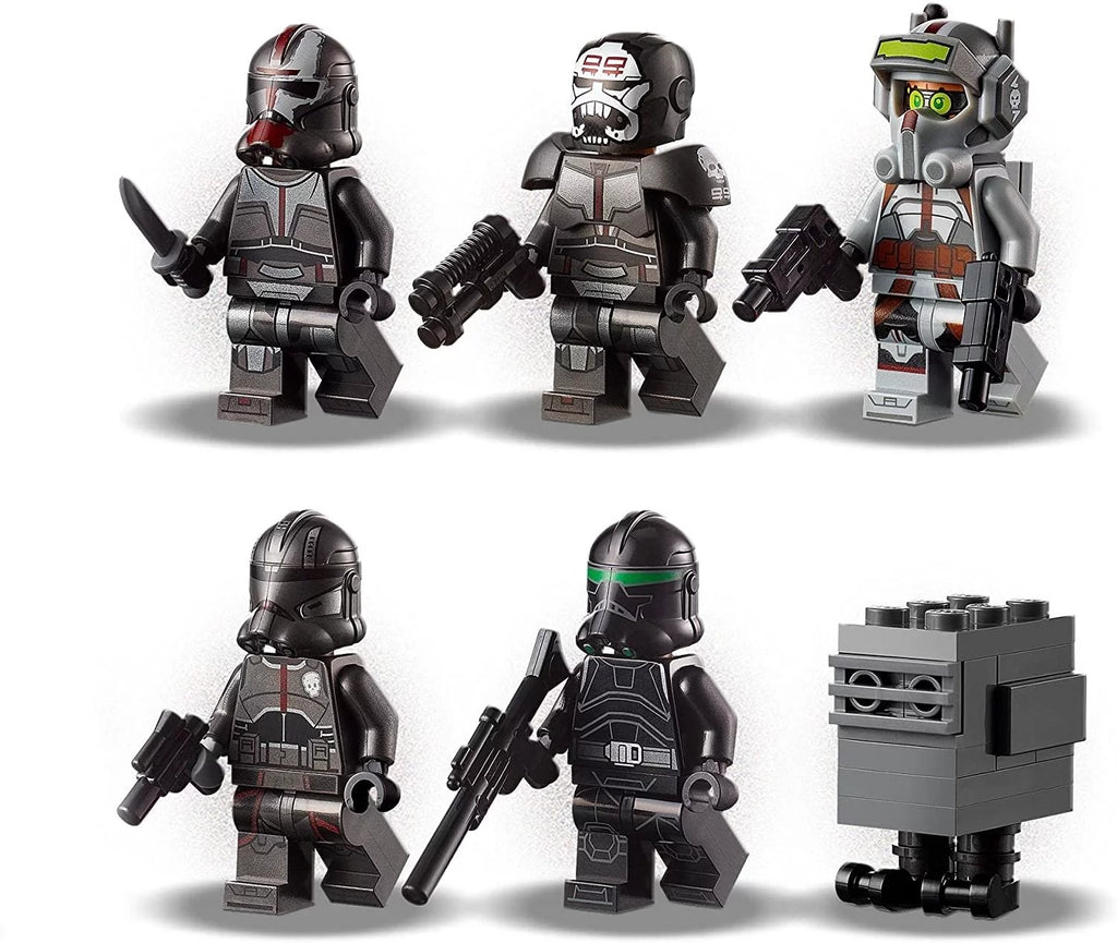 Star Wars Attack Shuttle Building Toy Set with 5 Clones Minifigures Z319693