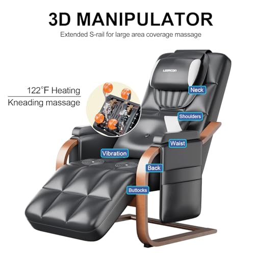 4D Zero Gravity Shiatsu Heating Massage Recliner Chair Y135