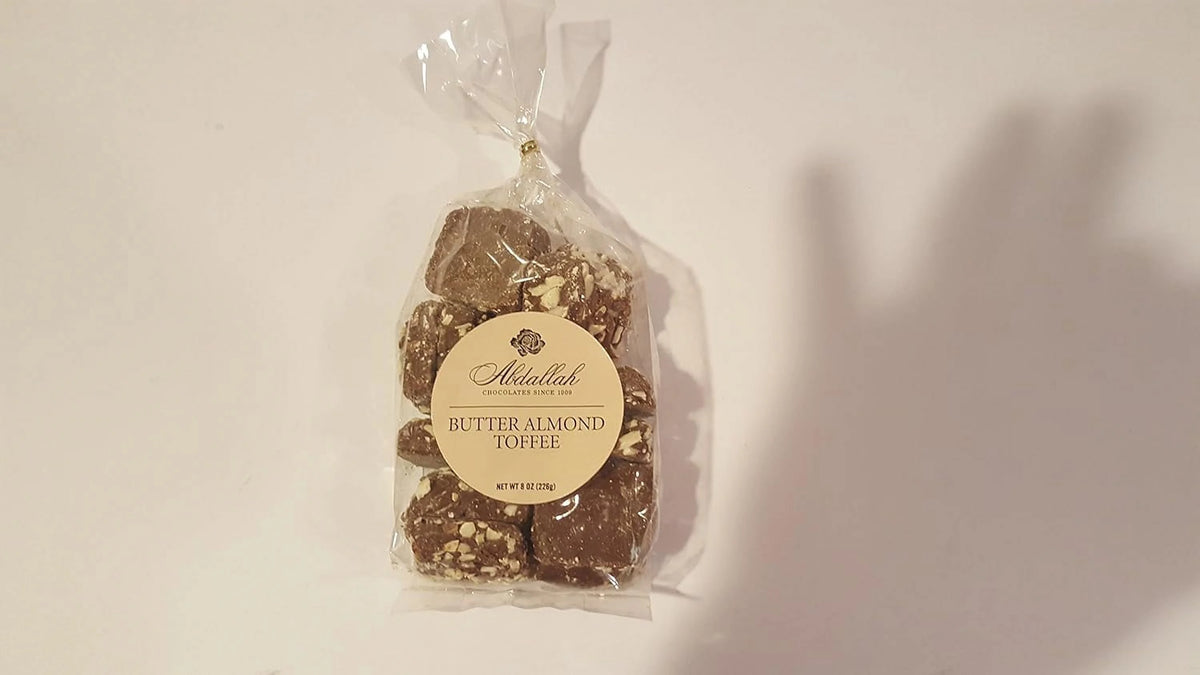 Milk Chocolate Butter Almond Toffee Two Pack F4047