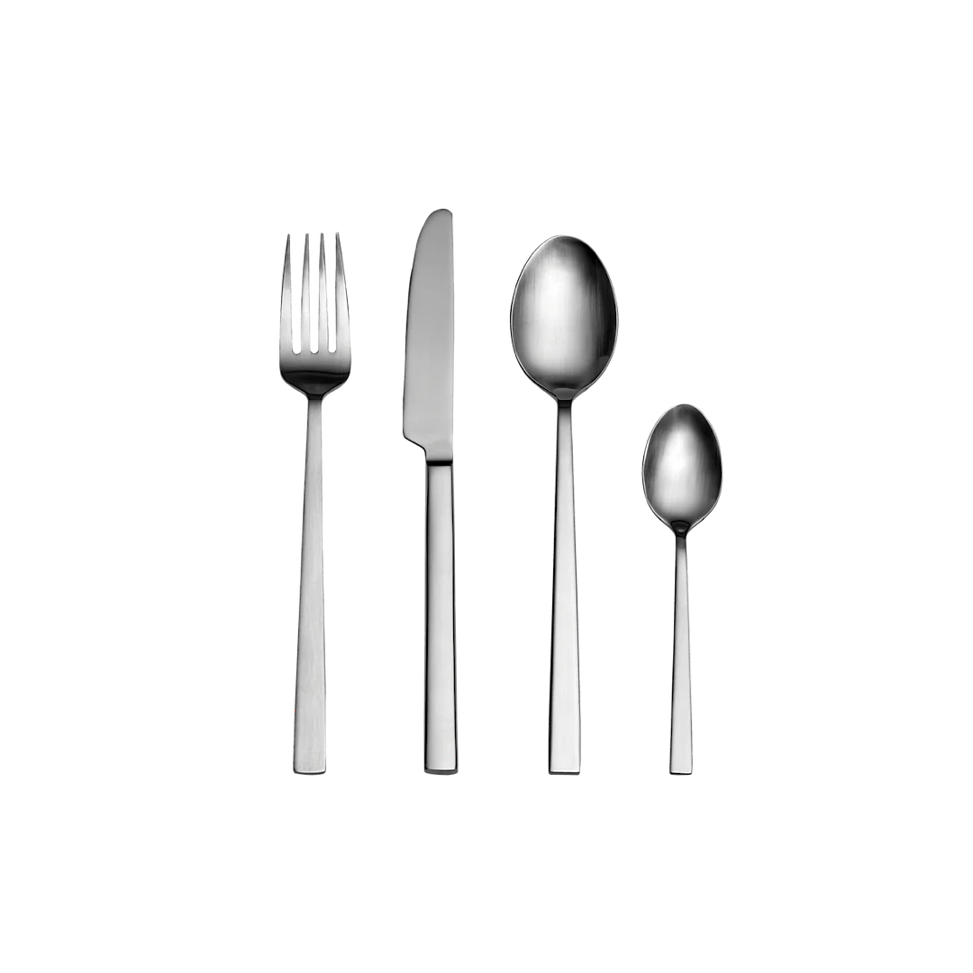 16 Pc Dinner Fork Knife Spoon Cutlery Set E20810