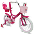 16 inch Kids Bike with Basket and Training Wheels M990