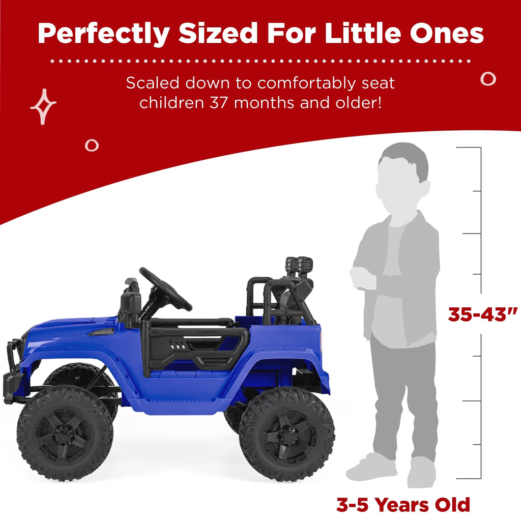 12V Kids Ride On Truck Car with Parent Remote Control L943