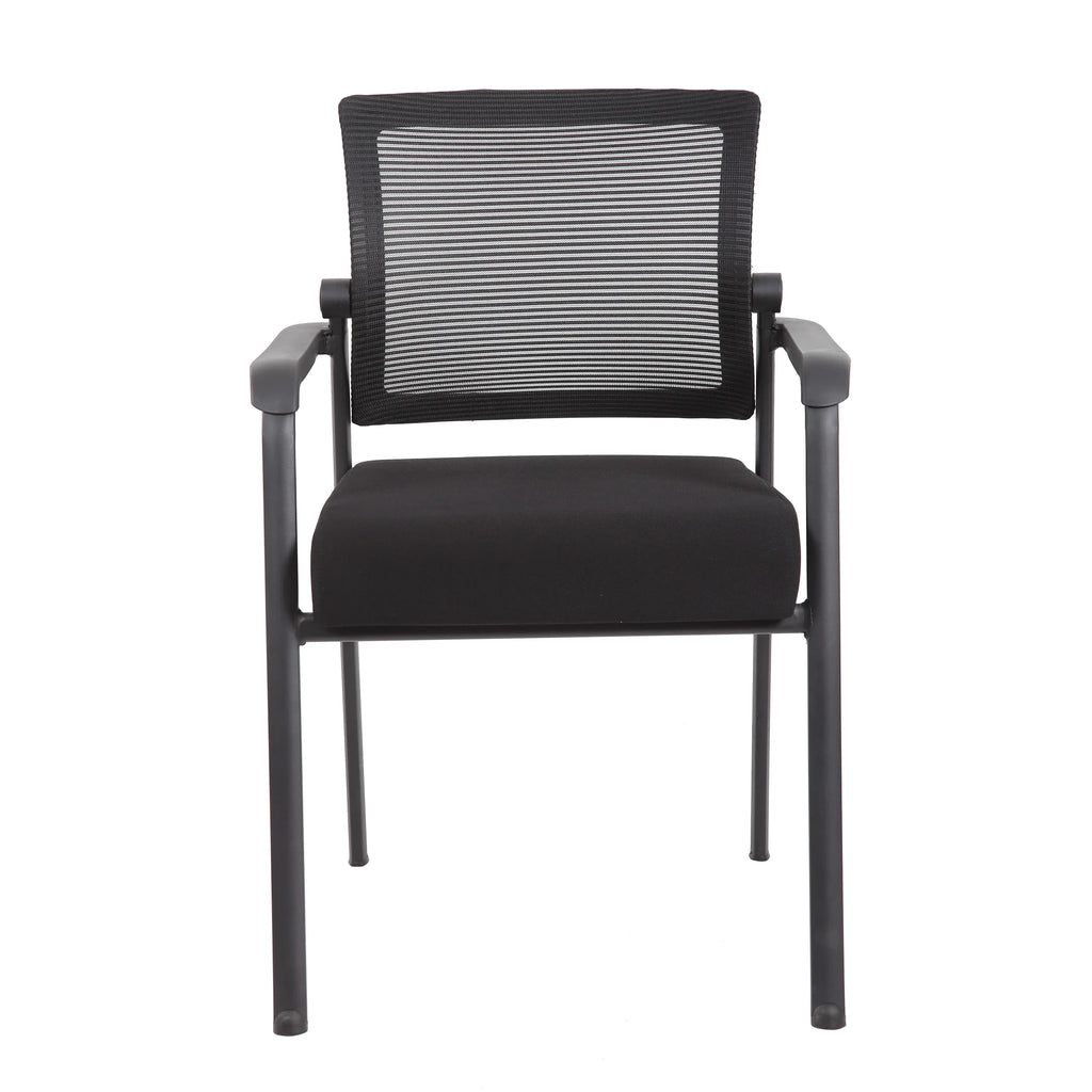 47" Round Table & 4 Mesh Guest Chair C177