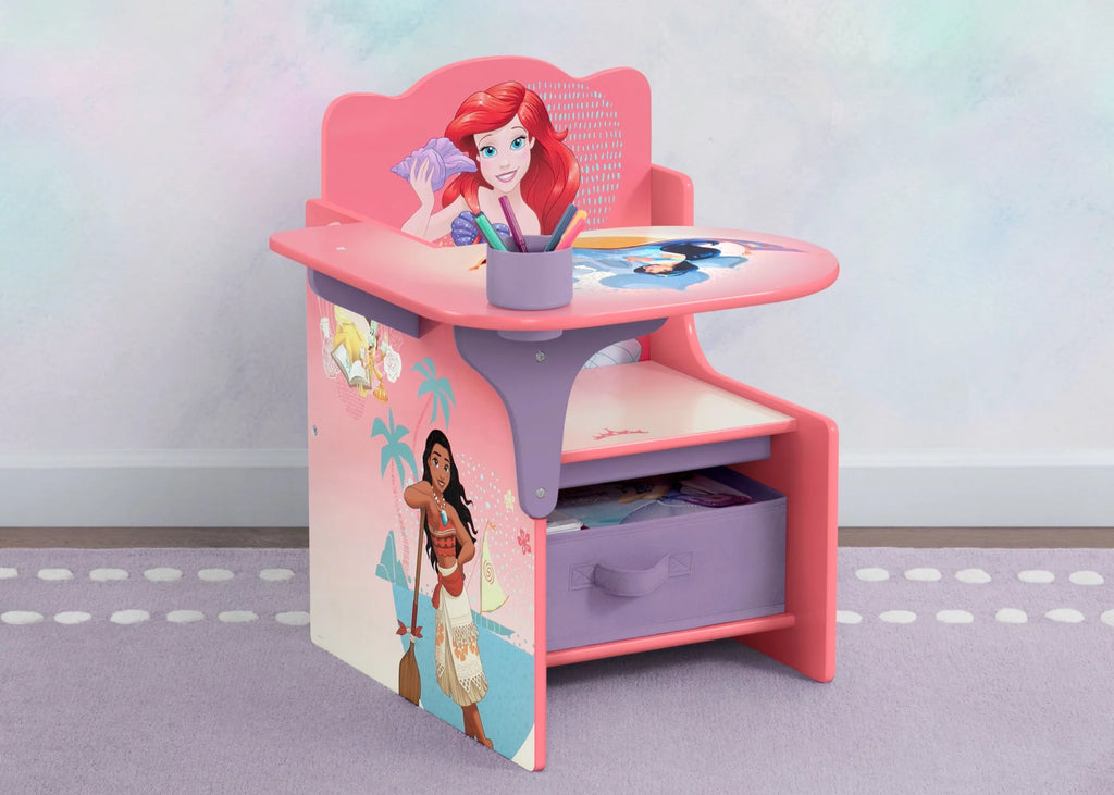 Princess Chair Desk with Storage Bin W91811