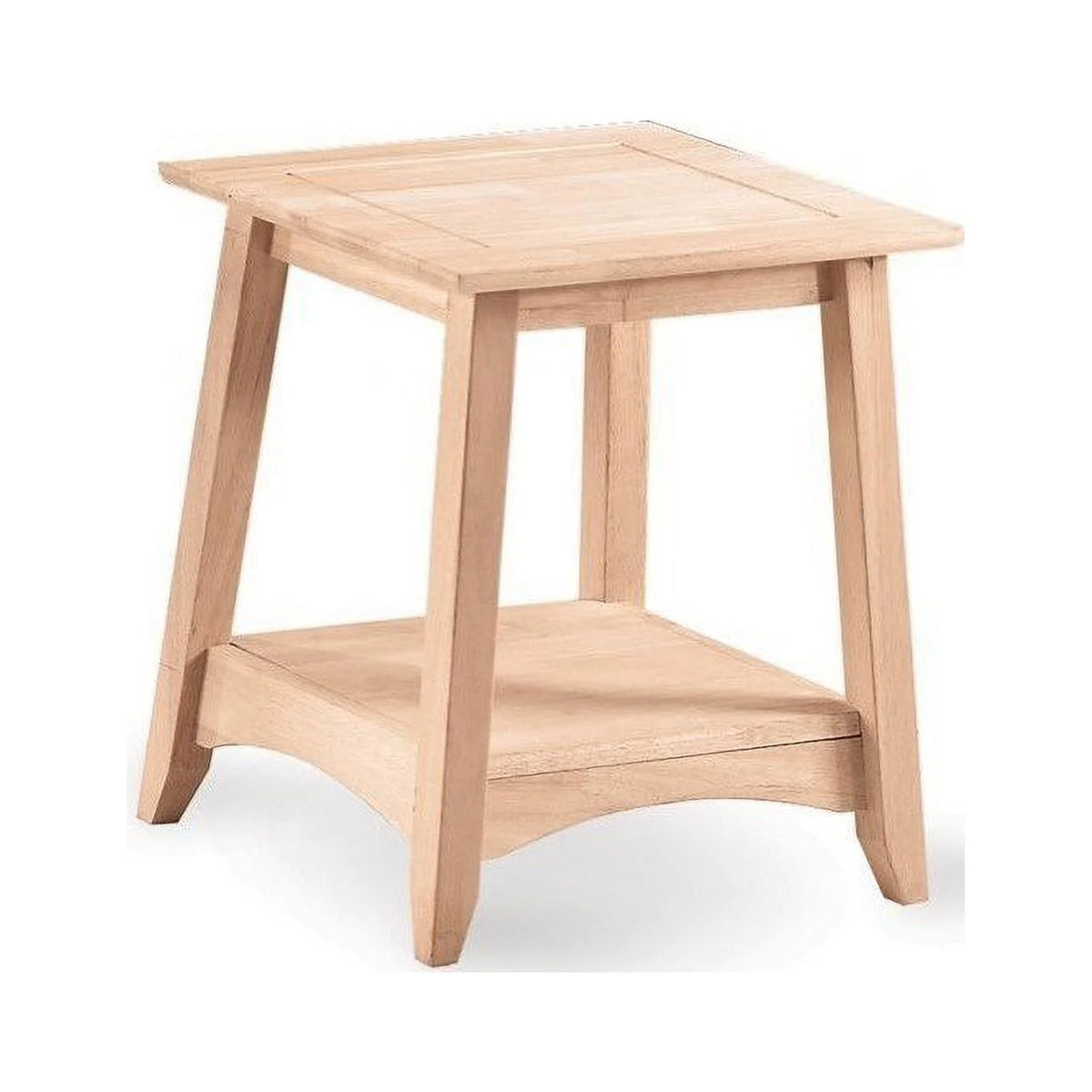 Solid Wood Tall End Table K184690
