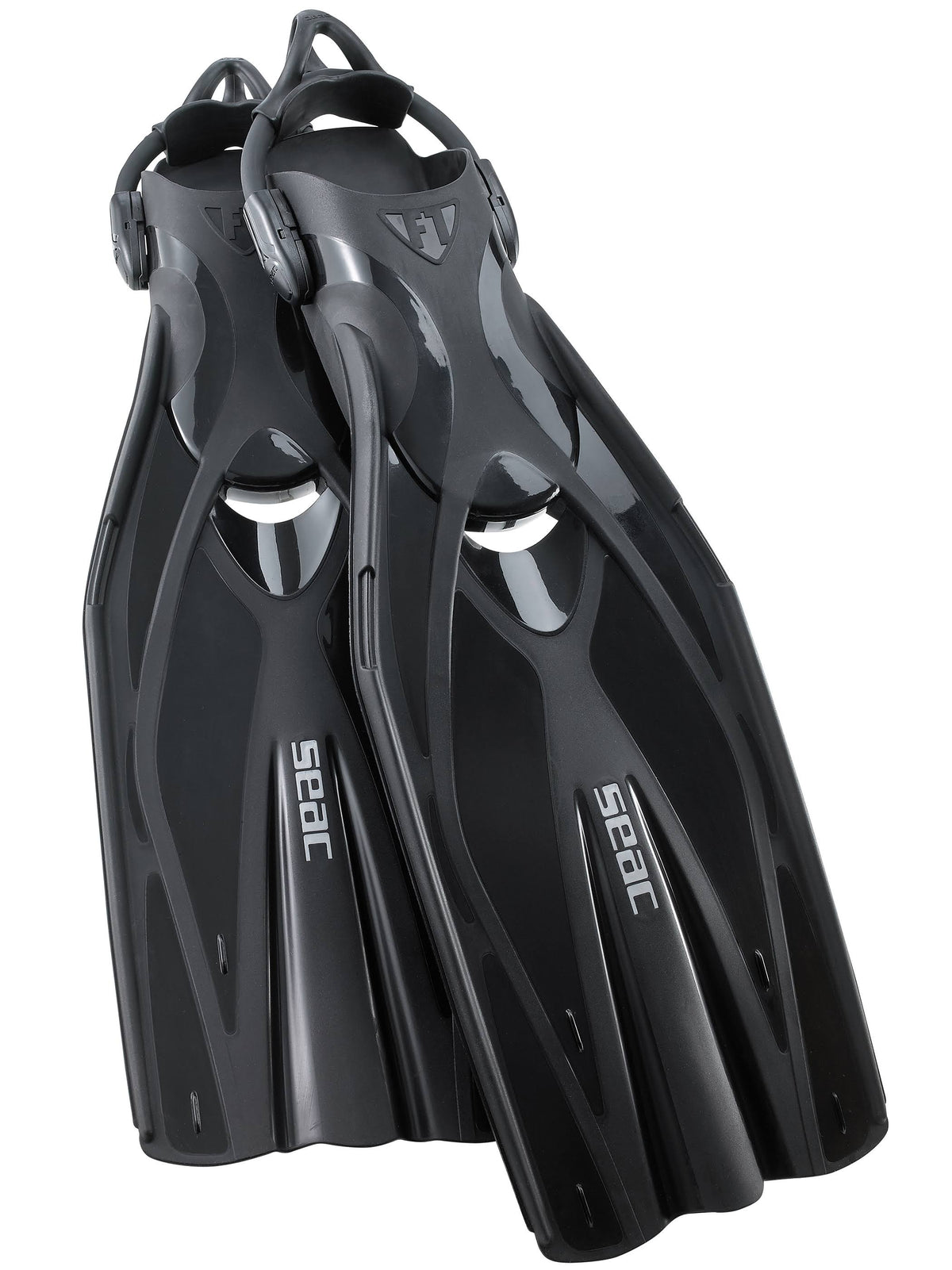 Black Small/Medium Scuba Fins I432